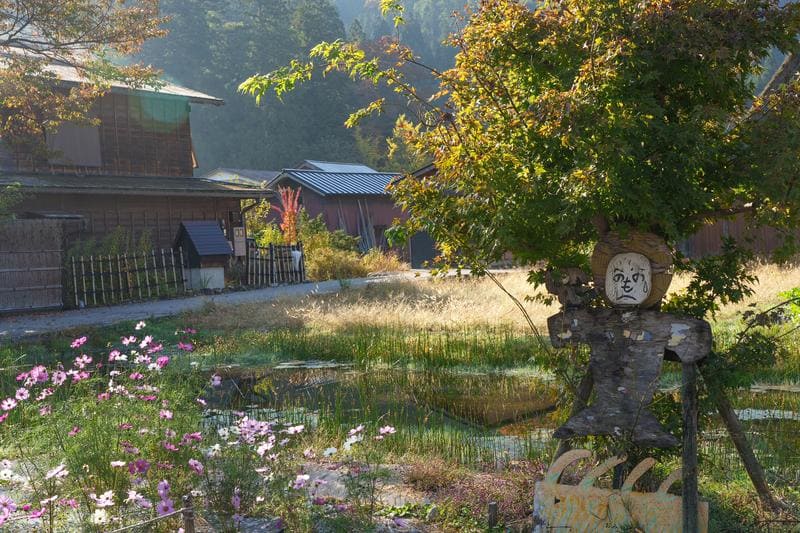 田園のある農村