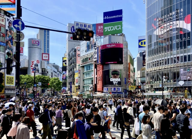 渋谷スクランブル交差点