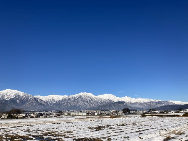 冬の積雪